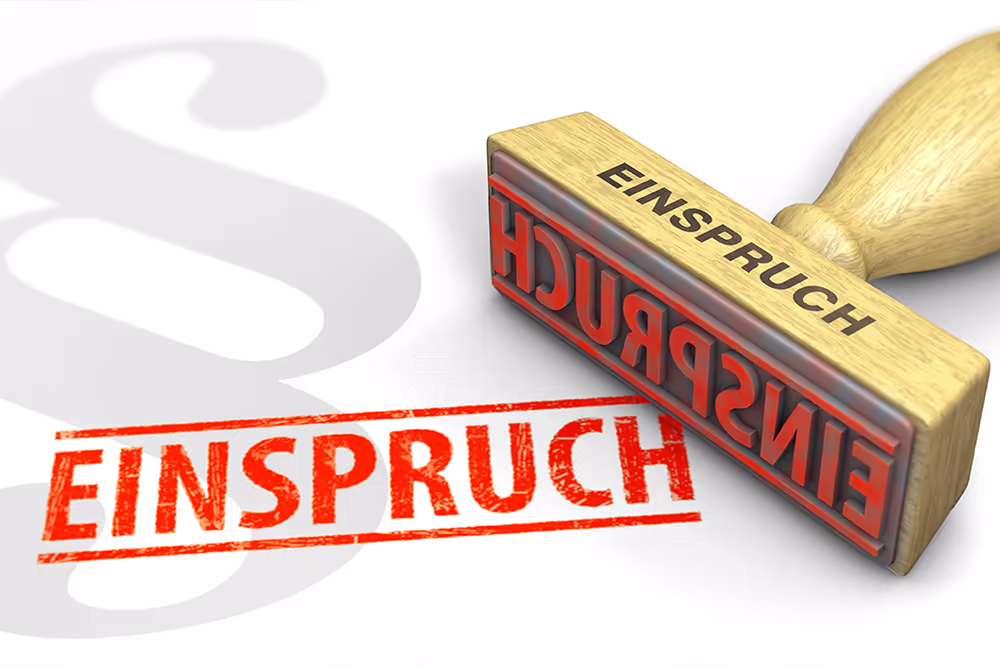 Stempel: Einspruch